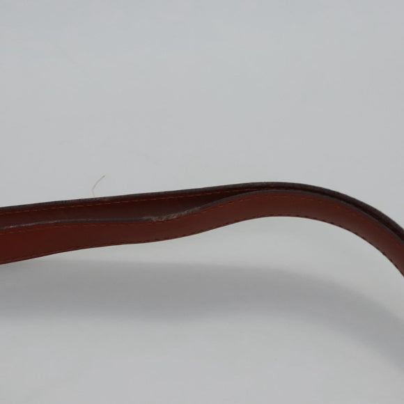 LOUIS VUITTON Epi Free Run Shoulder Bag Brown M52403 LV Auth ep7427