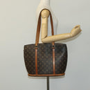 LOUIS VUITTON Monogram Babylone Tote Bag M51102 LV Auth ep7451-24