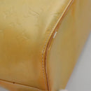 LOUIS VUITTON Monogram Vernis Houston Hand Bag Gris M91053 LV Auth ep7454-9