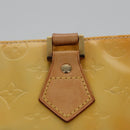 LOUIS VUITTON Monogram Vernis Houston Hand Bag Gris M91053 LV Auth ep7454-18
