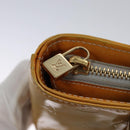 LOUIS VUITTON Monogram Vernis Houston Hand Bag Gris M91053 LV Auth ep7454-10