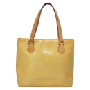 LOUIS VUITTON Monogram Vernis Houston Hand Bag Gris M91053 LV Auth ep7454-13