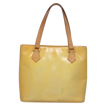 LOUIS VUITTON Monogram Vernis Houston Hand Bag Gris M91053 LV Auth ep7454 - 0