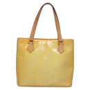 LOUIS VUITTON Monogram Vernis Houston Hand Bag Gris M91053 LV Auth ep7454-2