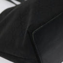 GUCCI GG Canvas Tote Bag Black 31244 Auth ep7480-14