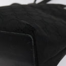 GUCCI GG Canvas Tote Bag Black 31244 Auth ep7480-15