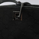 GUCCI GG Canvas Tote Bag Black 31244 Auth ep7480-17