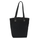GUCCI GG Canvas Tote Bag Black 31244 Auth ep7480-13