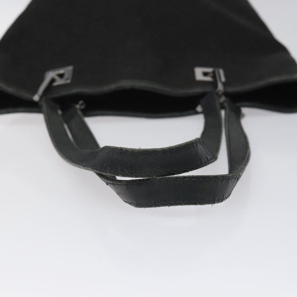 GUCCI GG Canvas Tote Bag Black 31244 Auth ep7480