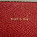 CELINE Tote Bag Leather 2way Red Auth ep7482-18