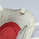 CELINE Tote Bag Leather 2way Red Auth ep7482-20