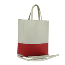 CELINE Tote Bag Leather 2way Red Auth ep7482-1