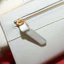 CELINE Tote Bag Leather 2way Red Auth ep7482-22