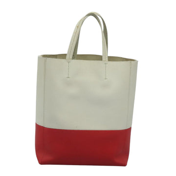 CELINE Tote Bag Leather 2way Red Auth ep7482 - 0