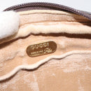 GUCCI GG Plus Supreme Shoulder Bag PVC Leather Beige Auth ep7483-11