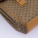 GUCCI Micro GG Supreme Shoulder Bag PVC Beige Gold 001 115 1199 Auth ep7488-14