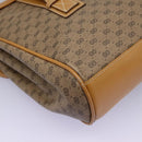 GUCCI Micro GG Supreme Shoulder Bag PVC Beige Gold 001 115 1199 Auth ep7488-16