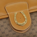GUCCI Micro GG Supreme Shoulder Bag PVC Beige Gold 001 115 1199 Auth ep7488-10