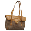 GUCCI Micro GG Supreme Shoulder Bag PVC Beige Gold 001 115 1199 Auth ep7488-1