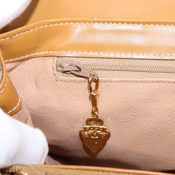 GUCCI Micro GG Supreme Shoulder Bag PVC Beige Gold 001 115 1199 Auth ep7488