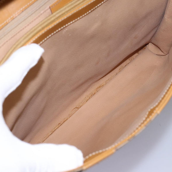 GUCCI Micro GG Supreme Shoulder Bag PVC Beige Gold 001 115 1199 Auth ep7488