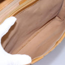 GUCCI Micro GG Supreme Shoulder Bag PVC Beige Gold 001 115 1199 Auth ep7488-11