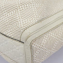 GUCCI Hand Bag Raffia Silver White 211944 Auth ep7490-15