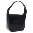 GUCCI Hand Bag Leather Black Auth ep7516-1