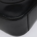 GUCCI Hand Bag Leather Black Auth ep7516-14