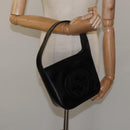 GUCCI Hand Bag Leather Black Auth ep7516-20