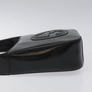 GUCCI Hand Bag Leather Black Auth ep7516-4