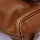 GUCCI Bamboo Backpack Leather Brown Gold 003 2058 0030 Auth ep7524-9
