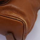 GUCCI Bamboo Backpack Leather Brown Gold 003 2058 0030 Auth ep7524-17