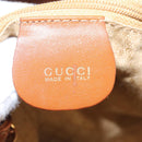GUCCI Bamboo Backpack Leather Brown Gold 003 2058 0030 Auth ep7524-25