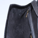 GUCCI Hand Bag Leather Black Gold Auth ep7529-21