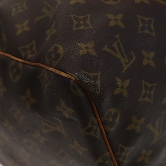 LOUIS VUITTON Monogram Keepall 55 Boston Bag M41424 LV Auth ep7541