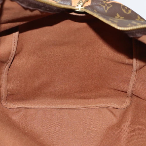 LOUIS VUITTON Monogram Keepall 55 Boston Bag M41424 LV Auth ep7541