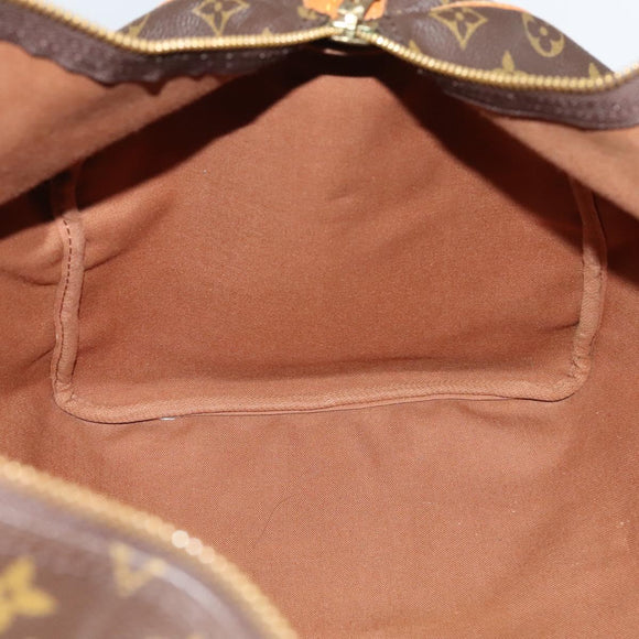 LOUIS VUITTON Monogram Keepall 55 Boston Bag M41424 LV Auth ep7541