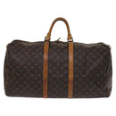 LOUIS VUITTON Monogram Keepall 55 Boston Bag M41424 LV Auth ep7541-13