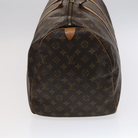 LOUIS VUITTON Monogram Keepall 55 Boston Bag M41424 LV Auth ep7541