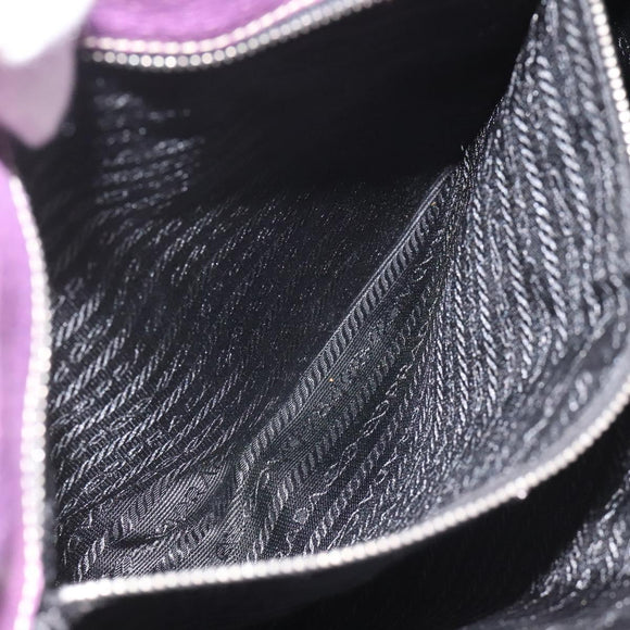 PRADA Tote Bag Canvas Beige Auth ep7542