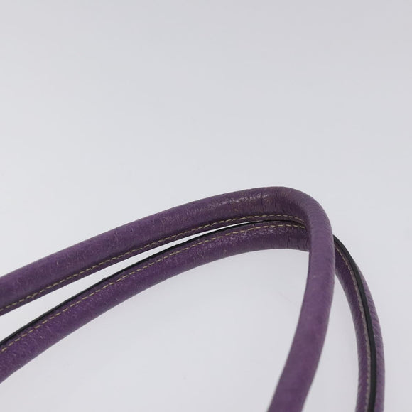 PRADA Tote Bag Canvas Beige Auth ep7542