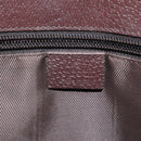 GUCCI GG Canvas Shoulder Bag Beige Silver 110054 Auth ep7544-16