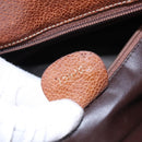 GUCCI Micro GG Supreme Shoulder Bag PVC Leather Beige Brown gold Auth ep7547-12