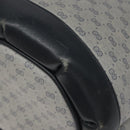 GUCCI Micro GG Supreme Shoulder Bag PVC Navy Gold Auth ep7561-15