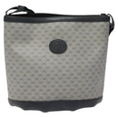 GUCCI Micro GG Supreme Shoulder Bag PVC Navy Gold Auth ep7561-13