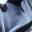 GUCCI Micro GG Supreme Shoulder Bag PVC Navy Gold Auth ep7561-22