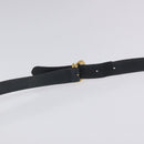 GUCCI Micro GG Supreme Shoulder Bag PVC Navy Gold Auth ep7561-8