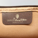 GUCCI GG Supreme Shoulder Bag PVC Beige Brown gold 97 02 068 Auth ep7562-19