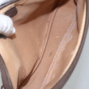 GUCCI GG Supreme Shoulder Bag PVC Beige Brown gold 97 02 068 Auth ep7562-10